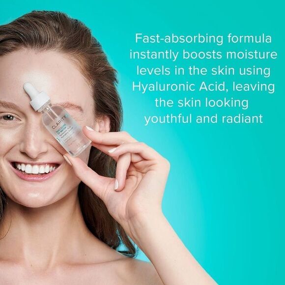 ClarityRx Daily Dose of Water Hyaluronic Acid Serum for Face, .5 fl oz. Sealed! - Picture 6 of 15
